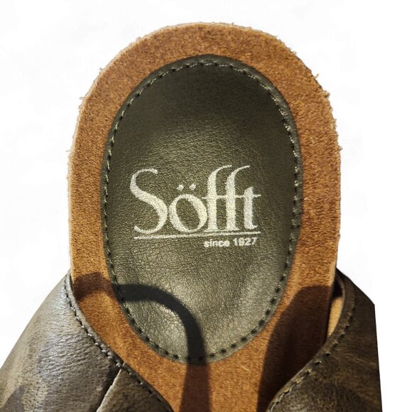 Sofft Bayo Olive Green Camo Ladies Sandals 9M SF0059606 - Picture 8 of 10